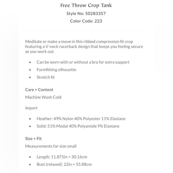 Free People Free Throw Crop Tank - Picture 10 of 12